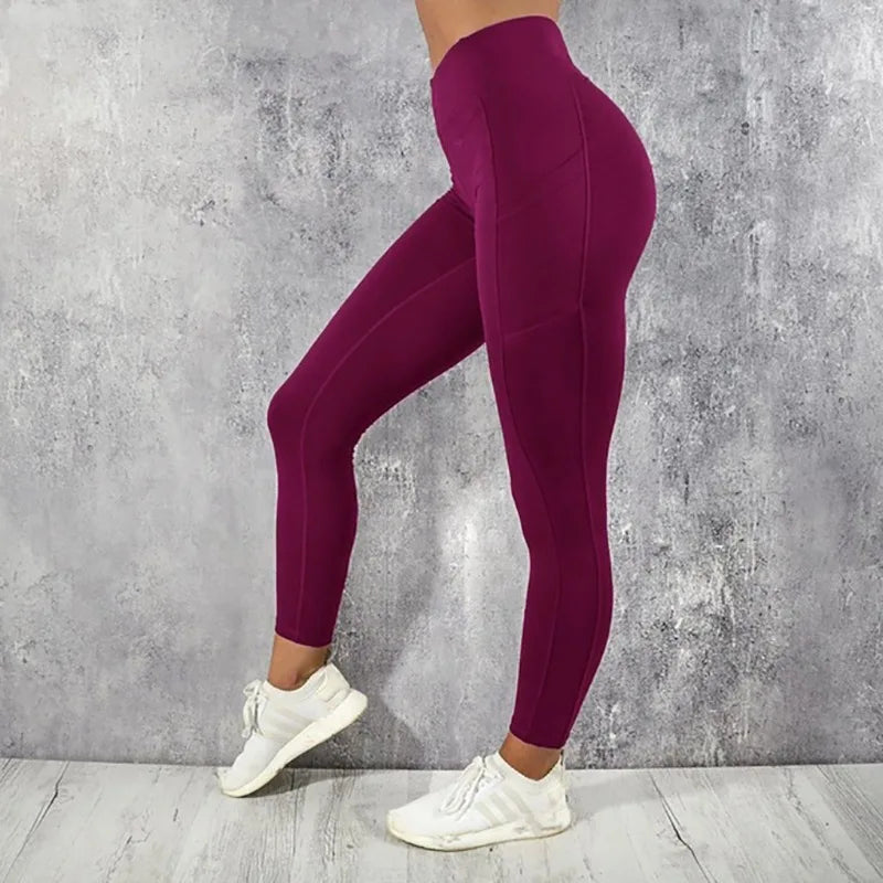 Everyday High-Waist Leggings with Pocket