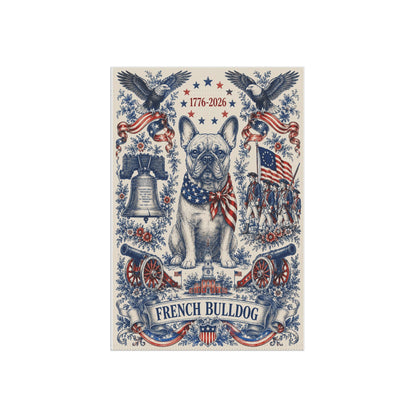French Bulldog Patriotic Garden Flag