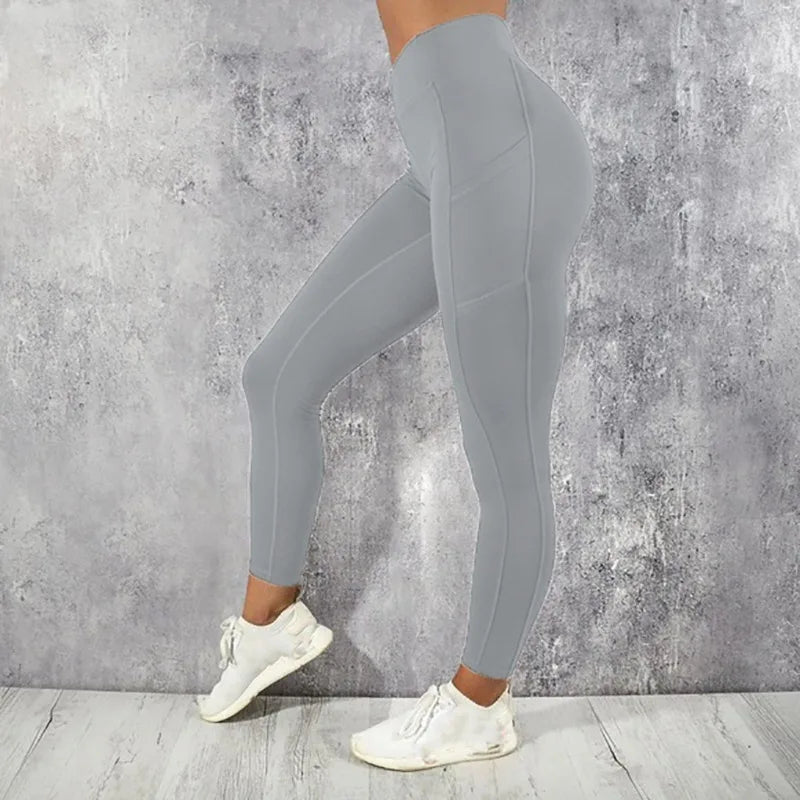 Everyday High-Waist Leggings with Pocket