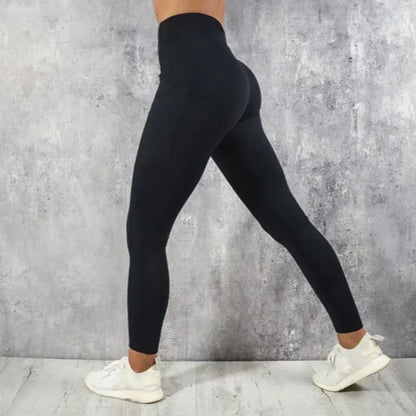 Everyday High-Waist Leggings with Pocket