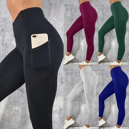 Everyday High-Waist Leggings with Pocket