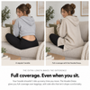 Everyday Cozy Hoodie Dress — full coverage even when you sit